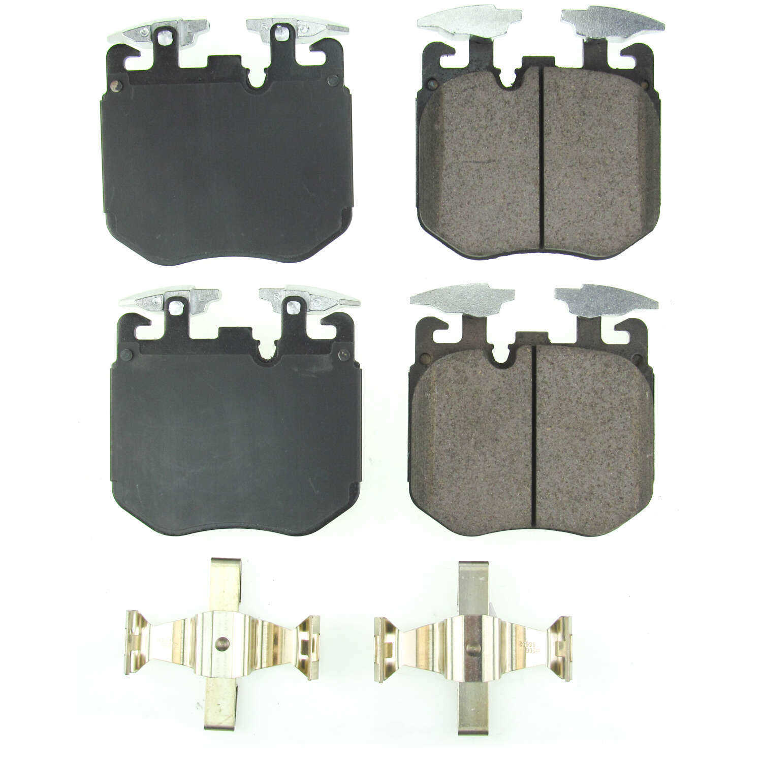 POWER STOP - Z17 Evolution Clean Ride Ceramic Brake Pads with Hardware - PWS 17-1868