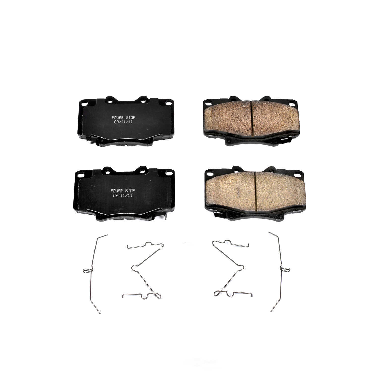 POWER STOP - Z17 Evolution Clean Ride Ceramic Brake Pads with Hardware - PWS 17-502