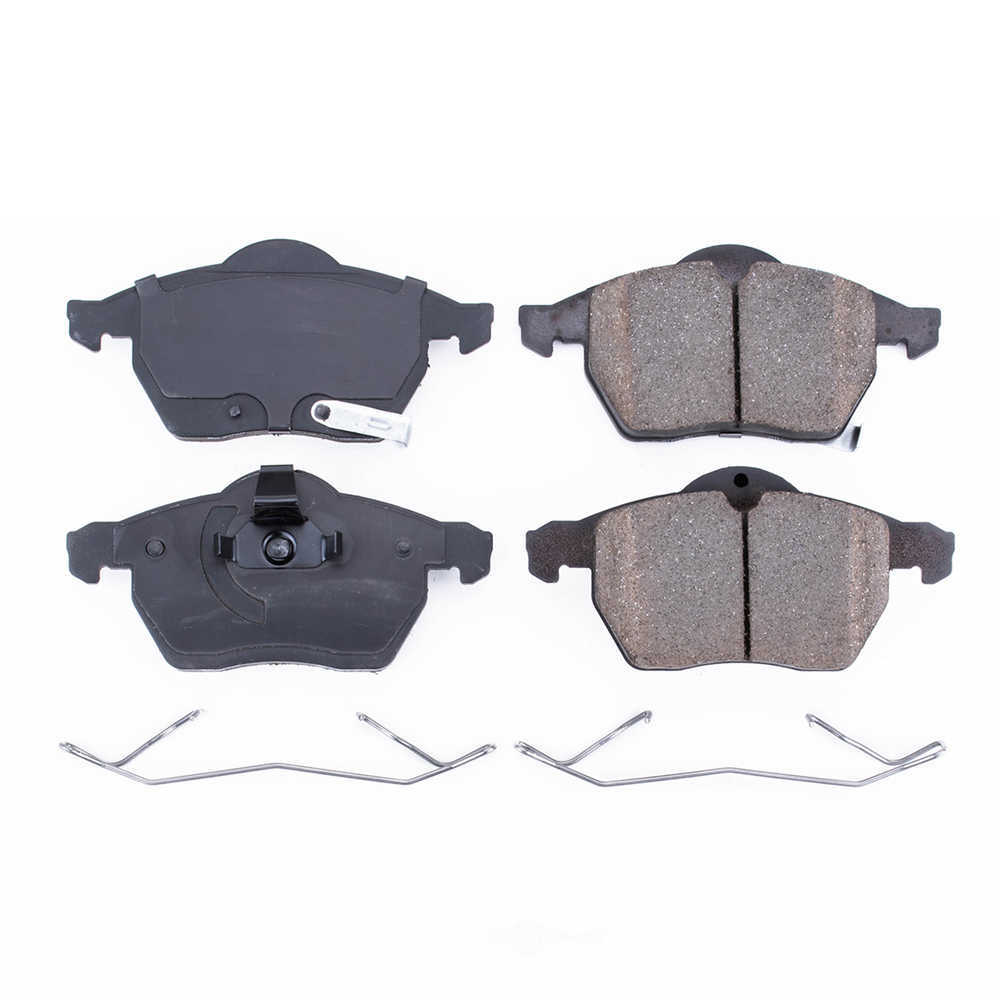 POWER STOP - Z17 Evolution Clean Ride Ceramic Brake Pads with Hardware - PWS 17-819