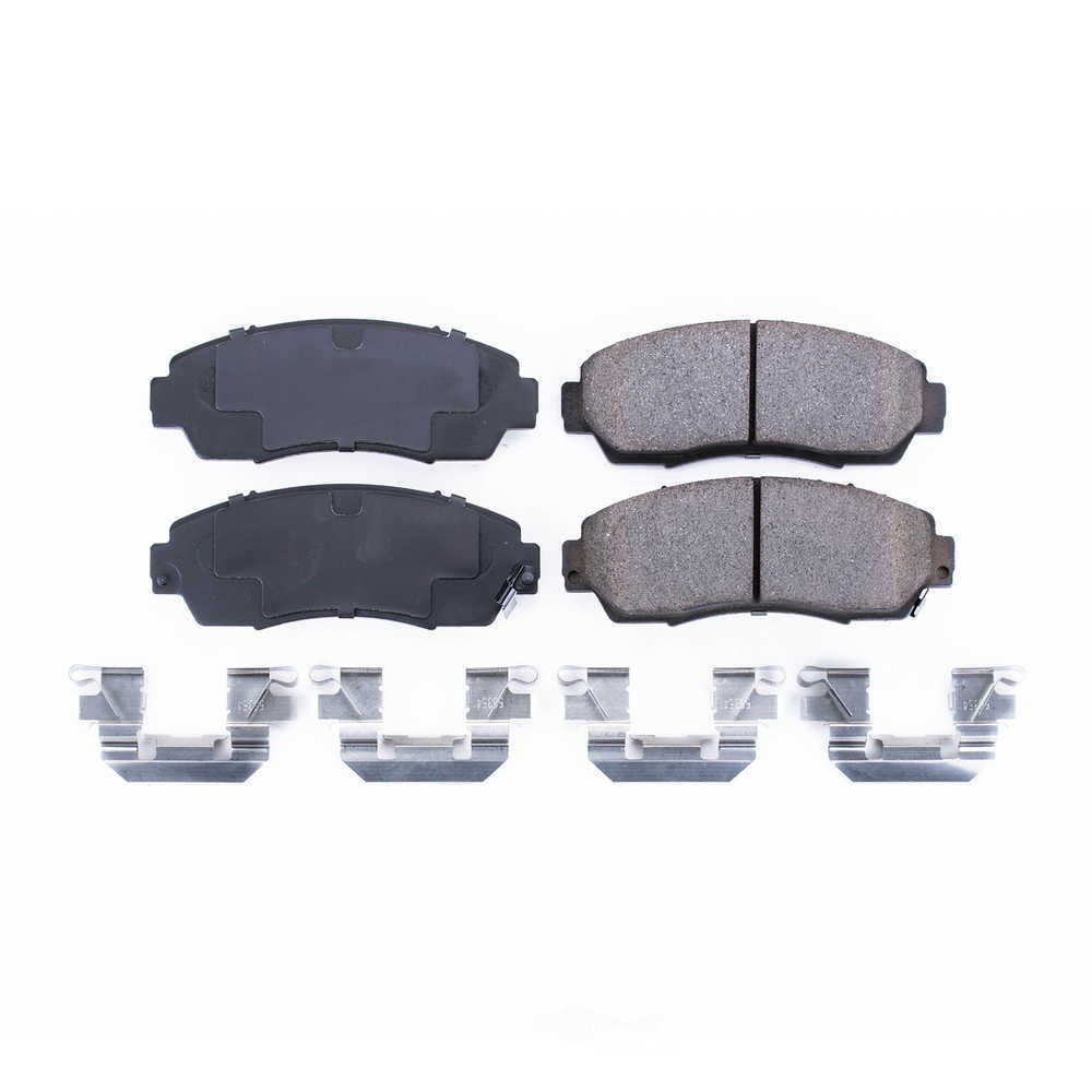 POWER STOP - Z17 Evolution Clean Ride Ceramic Brake Pads with Hardware - PWS 17-1089