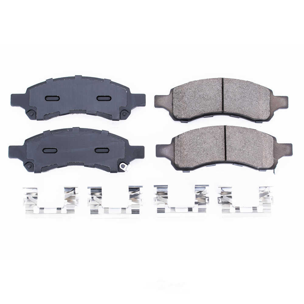 POWER STOP - Z17 Evolution Clean Ride Ceramic Brake Pads with Hardware - PWS 17-1169A