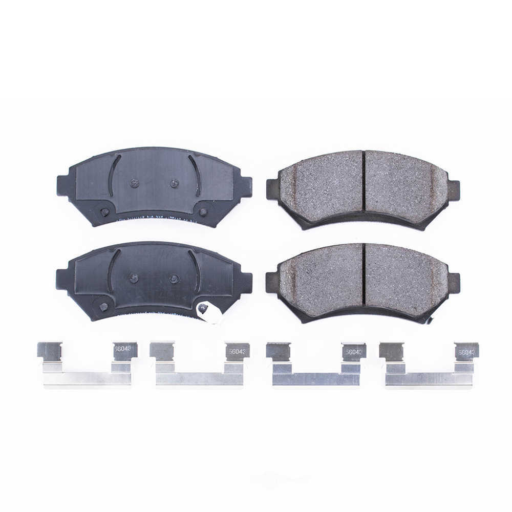 POWER STOP - Z17 Evolution Clean Ride Ceramic Brake Pads with Hardware - PWS 17-699