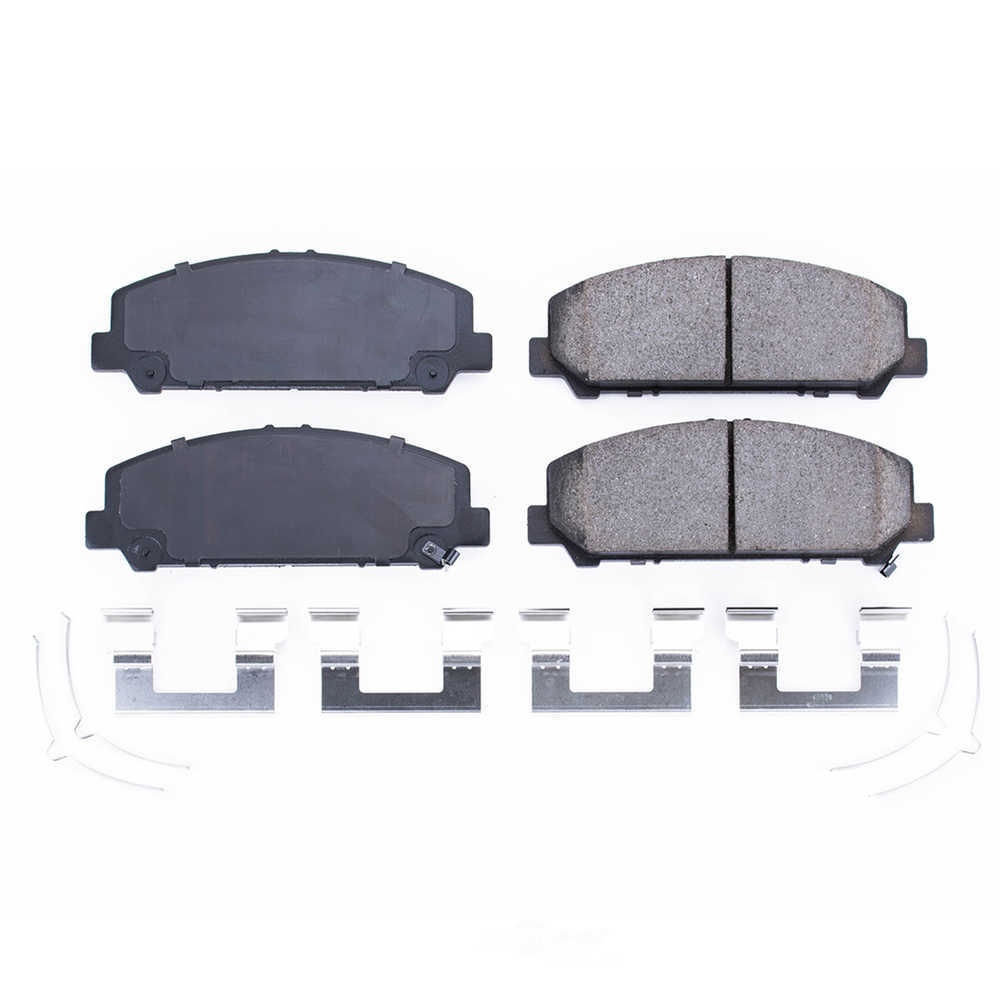 POWER STOP - Z17 Evolution Clean Ride Ceramic Brake Pads with Hardware - PWS 17-1509