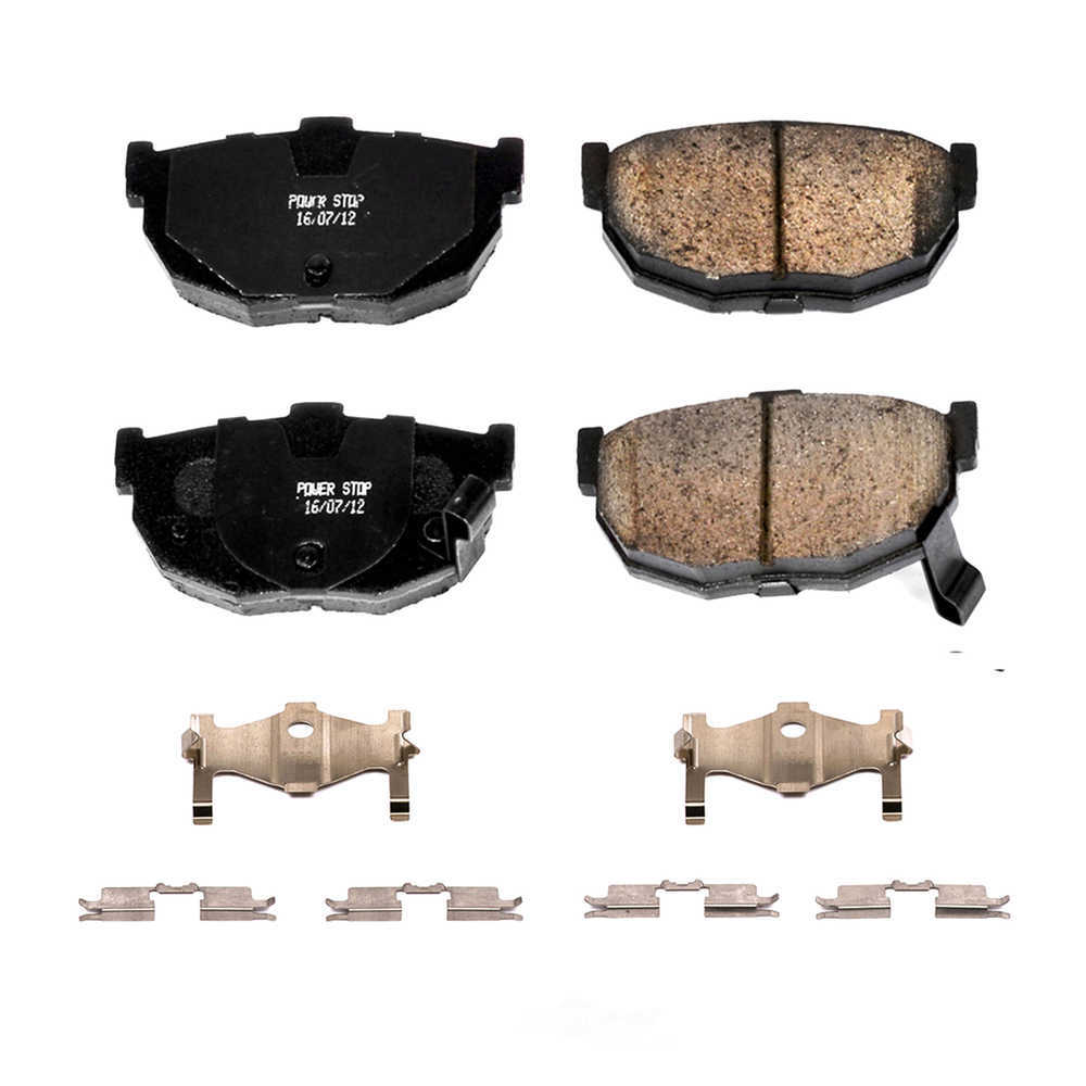 POWER STOP - Z17 Evolution Clean Ride Ceramic Brake Pads with Hardware - PWS 17-323