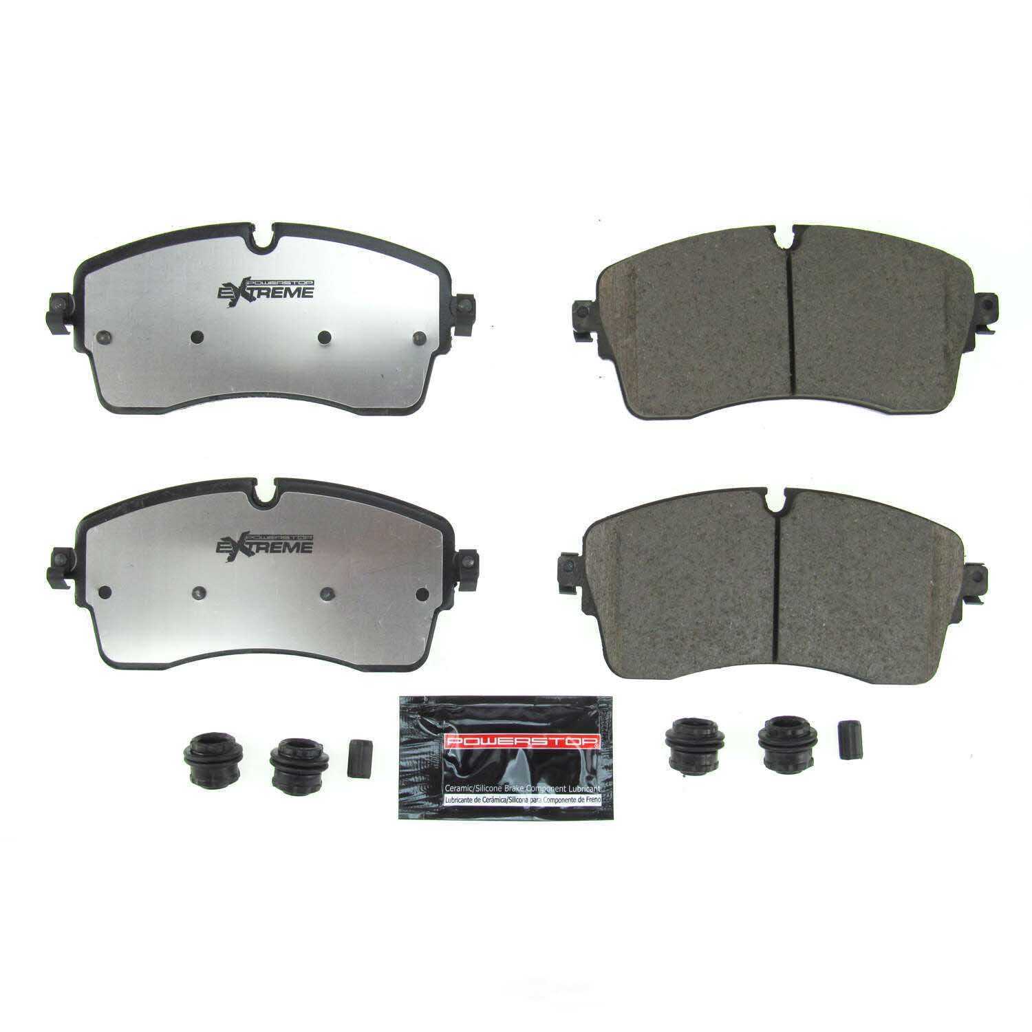 POWER STOP - Power Stop - Front Z36 Truck and SUV Carbon-Fiber Ceramic Brake Pads wit - PWS Z36-6013