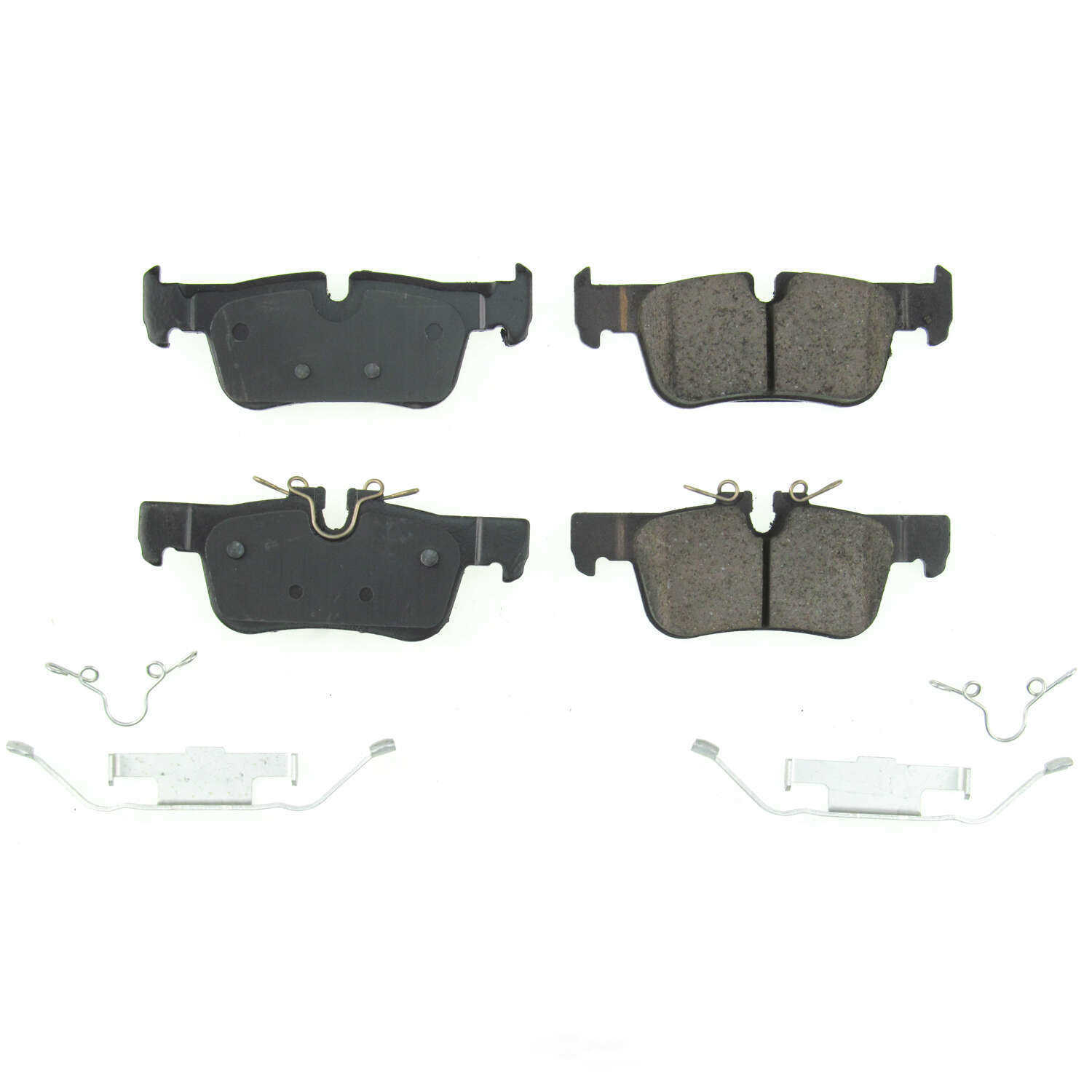 POWER STOP - Z17 Evolution Clean Ride Ceramic Brake Pads with Hardware - PWS 17-1762