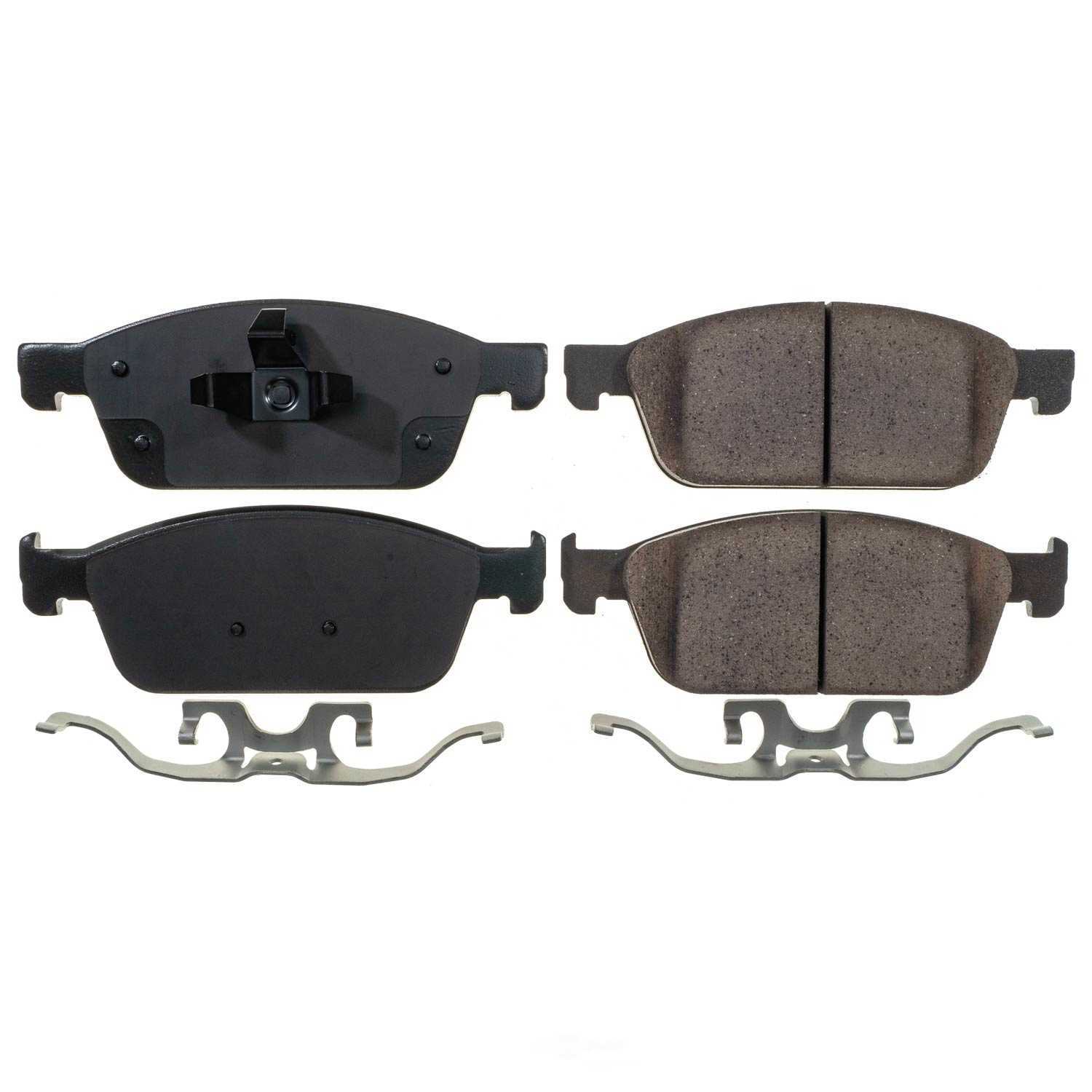 POWER STOP - Z17 Evolution Plus Disc Brake Pad and Hardware Kit - PWS 17-1645