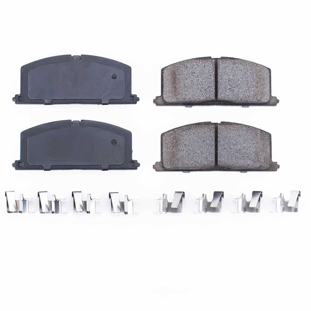 POWER STOP - Z17 Evolution Clean Ride Ceramic Brake Pads with Hardware - PWS 17-242