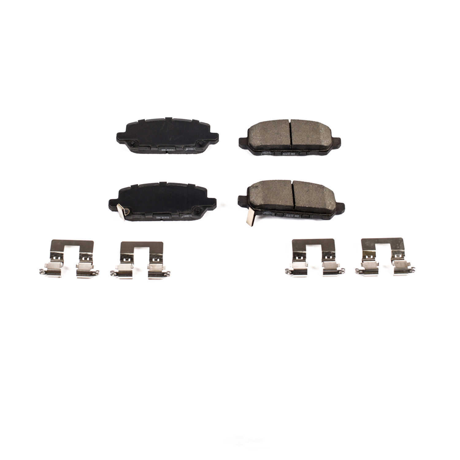 POWER STOP - Z17 Evolution Clean Ride Ceramic Brake Pads with Hardware - PWS 17-1841