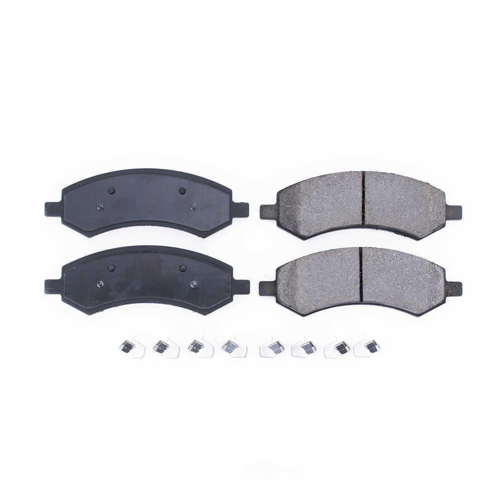 POWER STOP - Z17 Evolution Clean Ride Ceramic Brake Pads with Hardware - PWS 17-1084
