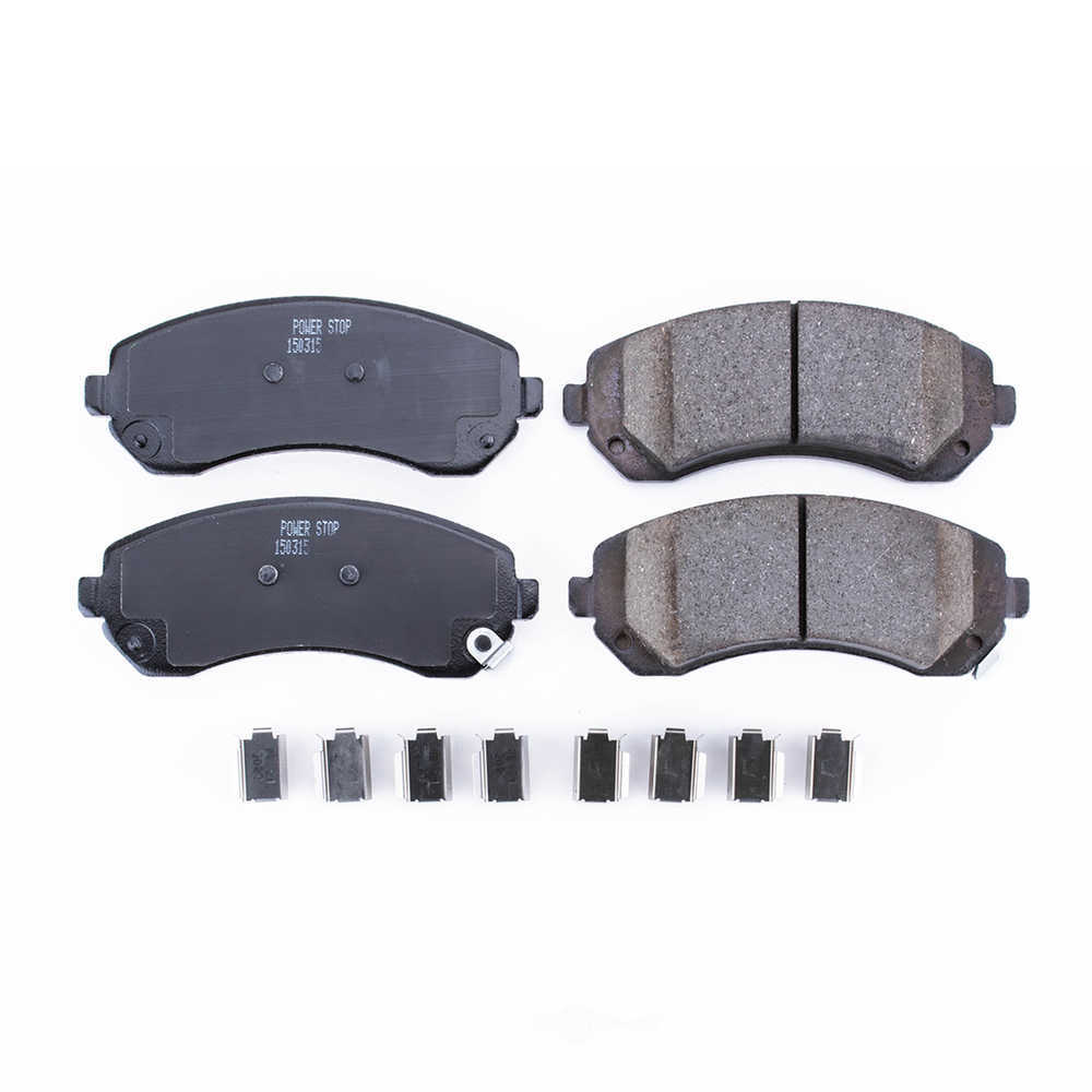 POWER STOP - Z17 Evolution Clean Ride Ceramic Brake Pads with Hardware - PWS 17-844