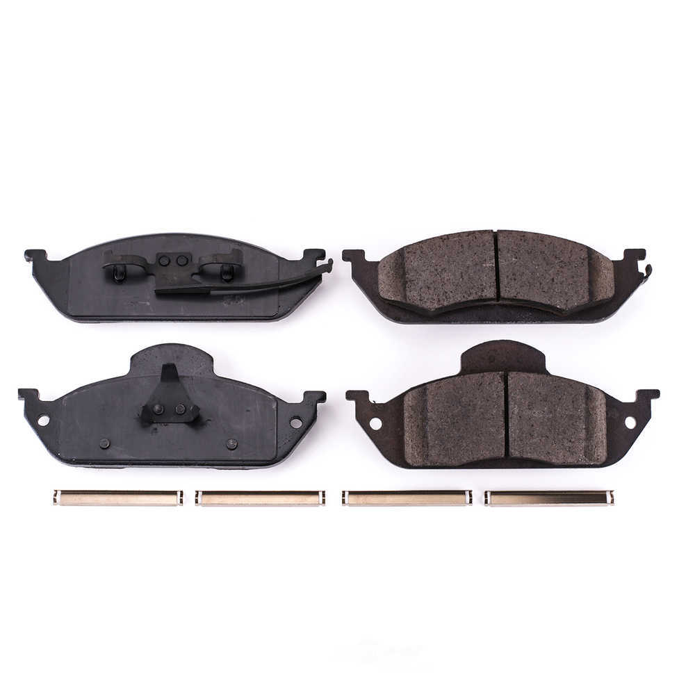 POWER STOP - Z17 Evolution Clean Ride Ceramic Brake Pads with Hardware - PWS 17-760