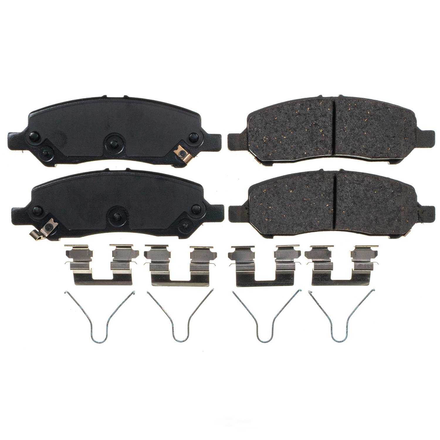POWER STOP - Z17 Evolution Clean Ride Ceramic Brake Pads with Hardware - PWS 17-1647