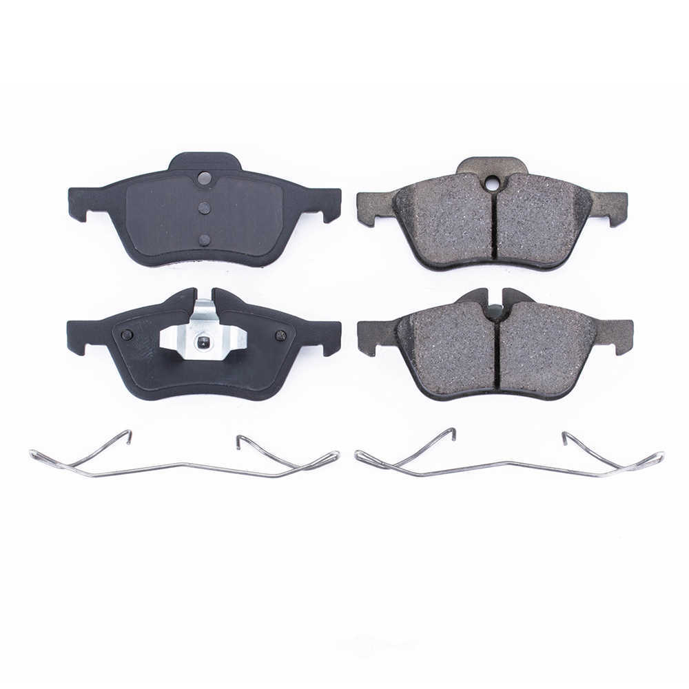 POWER STOP - Z17 Evolution Clean Ride Ceramic Brake Pads with Hardware - PWS 17-939
