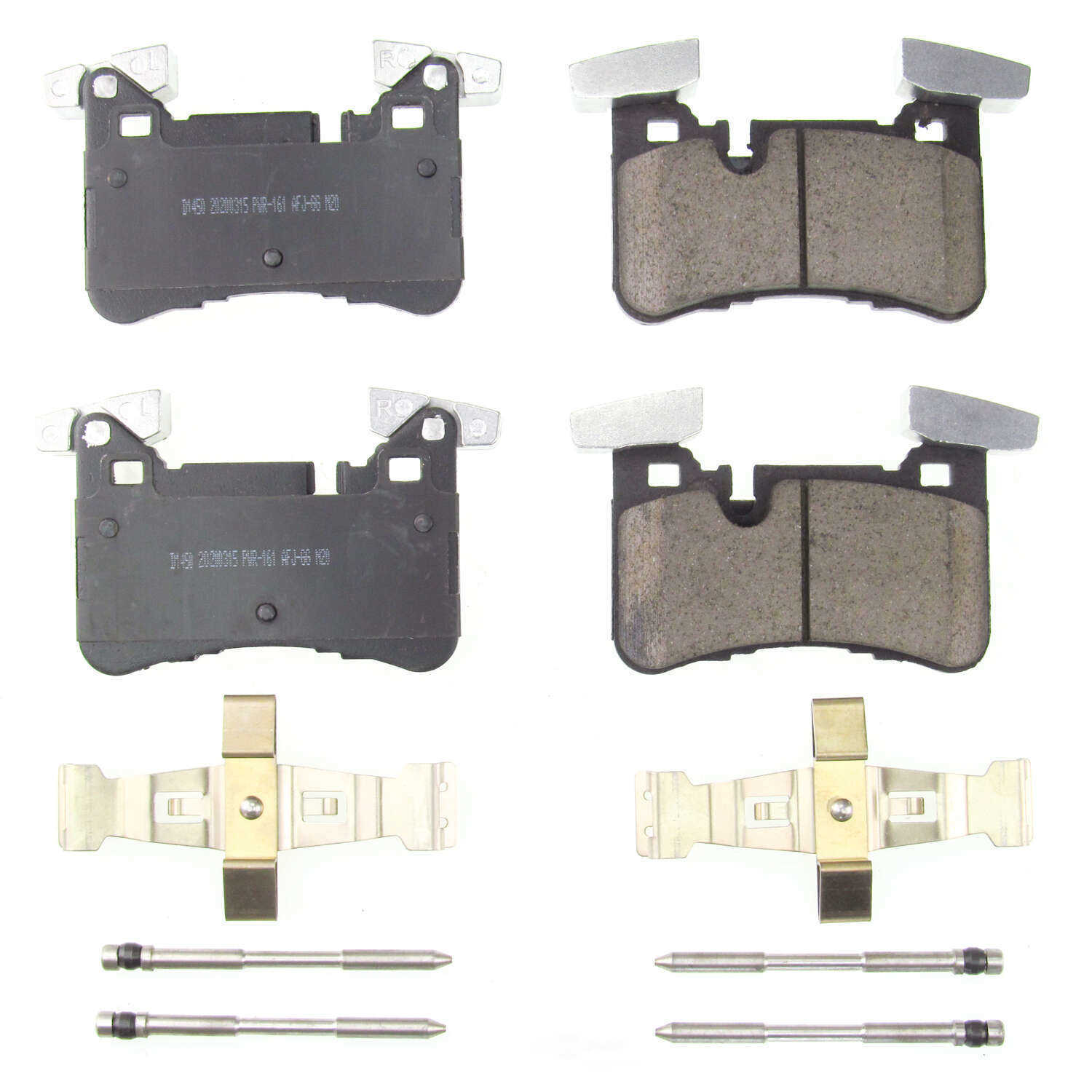POWER STOP - Z17 Evolution Plus Disc Brake Pad and Hardware Kit - PWS 17-1450