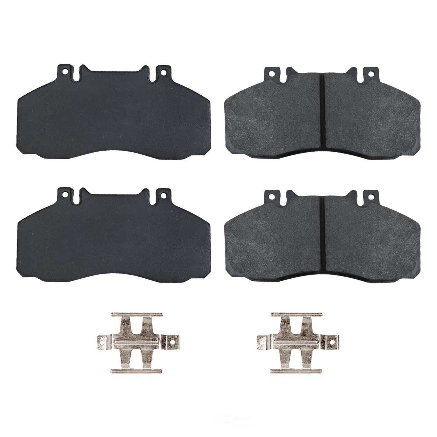 POWER STOP - Power Stop - Z47 MD and Fleet Carbon-Fiber Semi-Met Brake Pads with Hard - PWS Z47-1062
