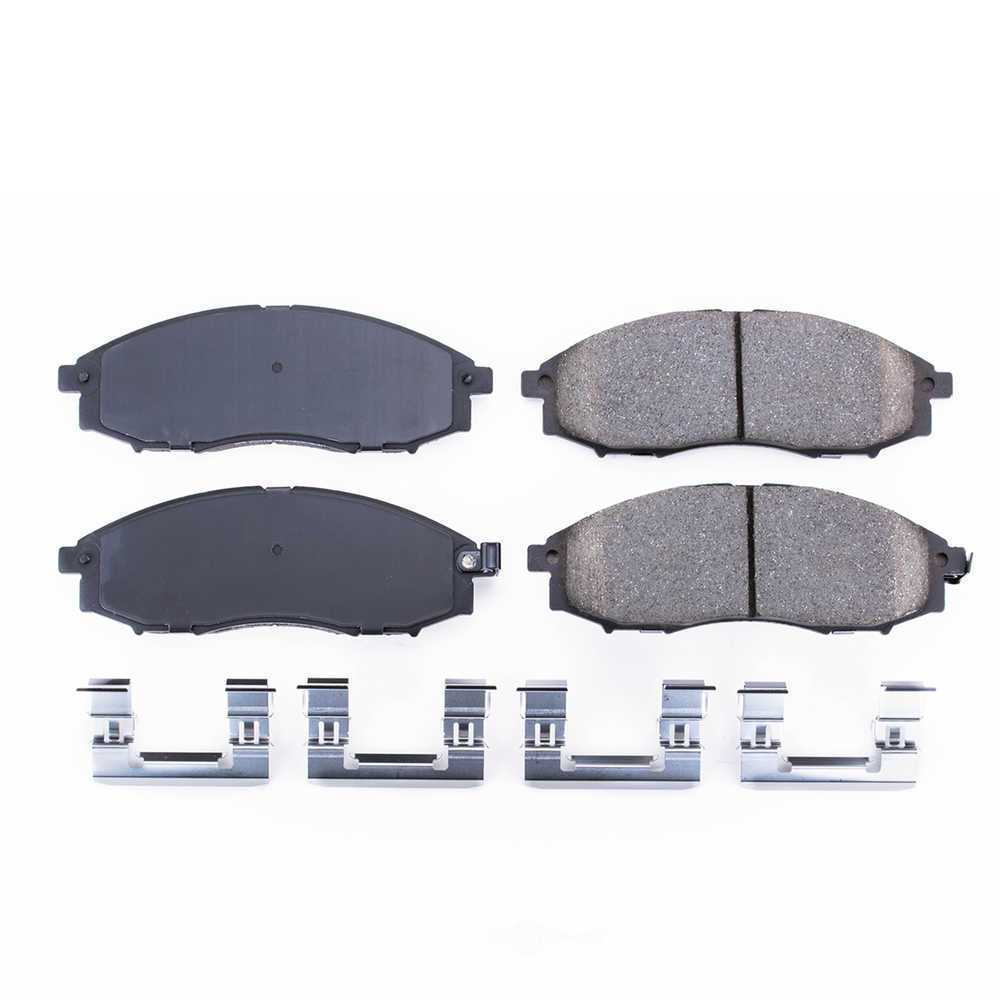 POWER STOP - Z17 Evolution Clean Ride Ceramic Brake Pads with Hardware - PWS 17-830