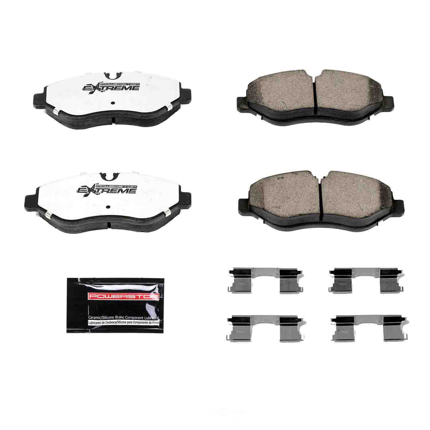 POWER STOP - Power Stop - Front Z36 Truck and SUV Carbon-Fiber Ceramic Brake Pads wit (Front) - PWS Z36-1316