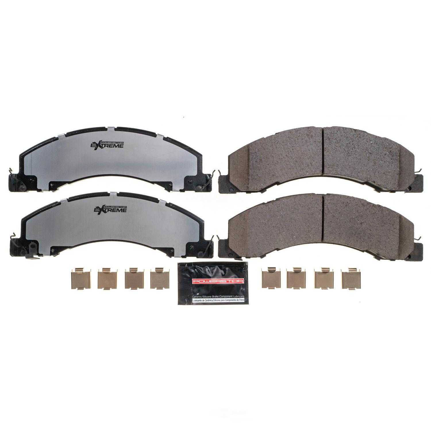 POWER STOP - Power Stop - Z36 Truck and SUV Carbon-Fiber Ceramic Brake Pads with Hard (Front) - PWS Z36-1335