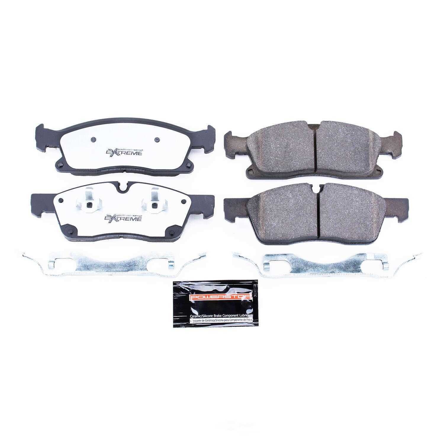 POWER STOP - Power Stop - Front Z36 Truck and SUV Carbon-Fiber Ceramic Brake Pads wit (Front) - PWS Z36-1629