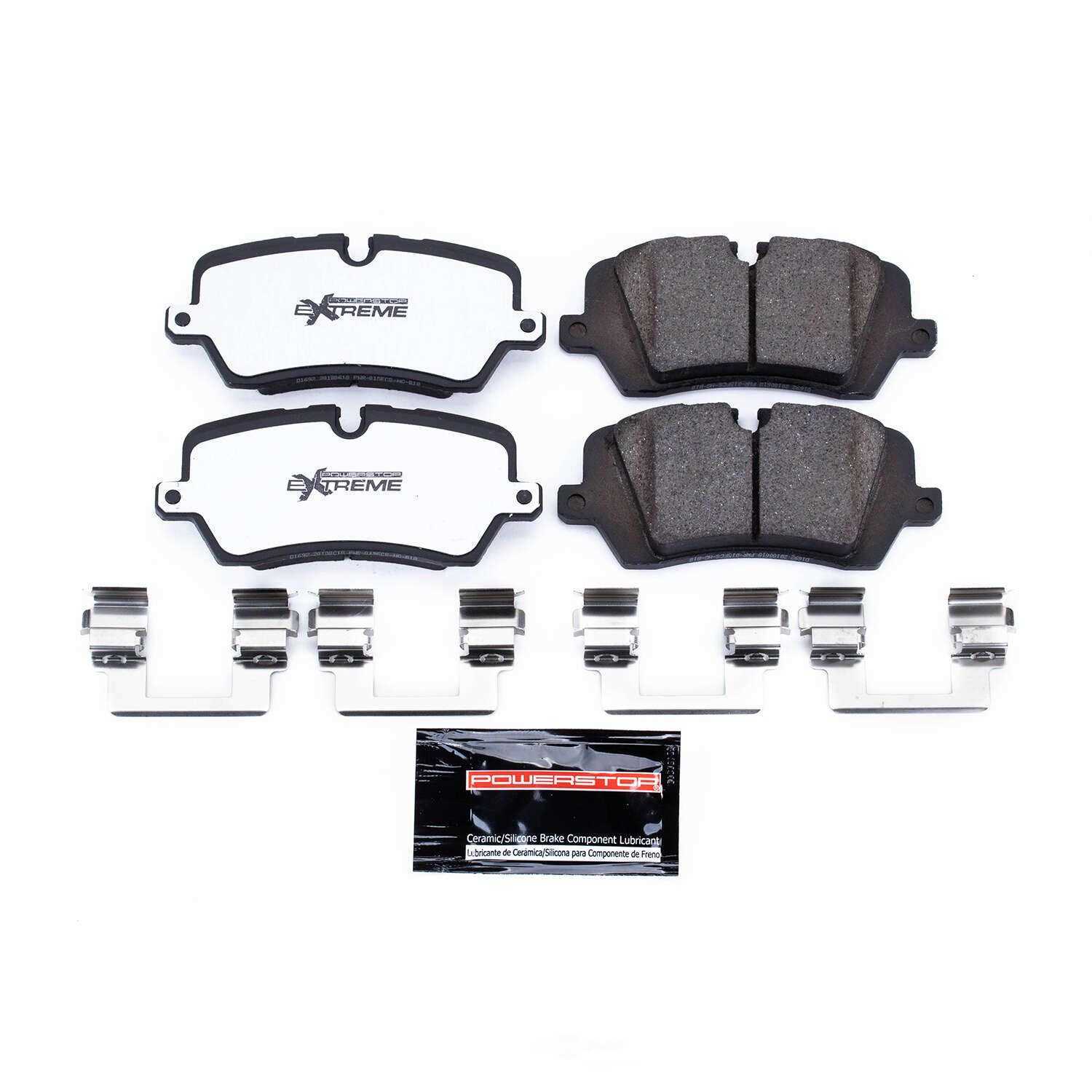 POWER STOP - Power Stop - Rear Z36 Truck and SUV Carbon-Fiber Ceramic Brake Pads with (Rear) - PWS Z36-1692