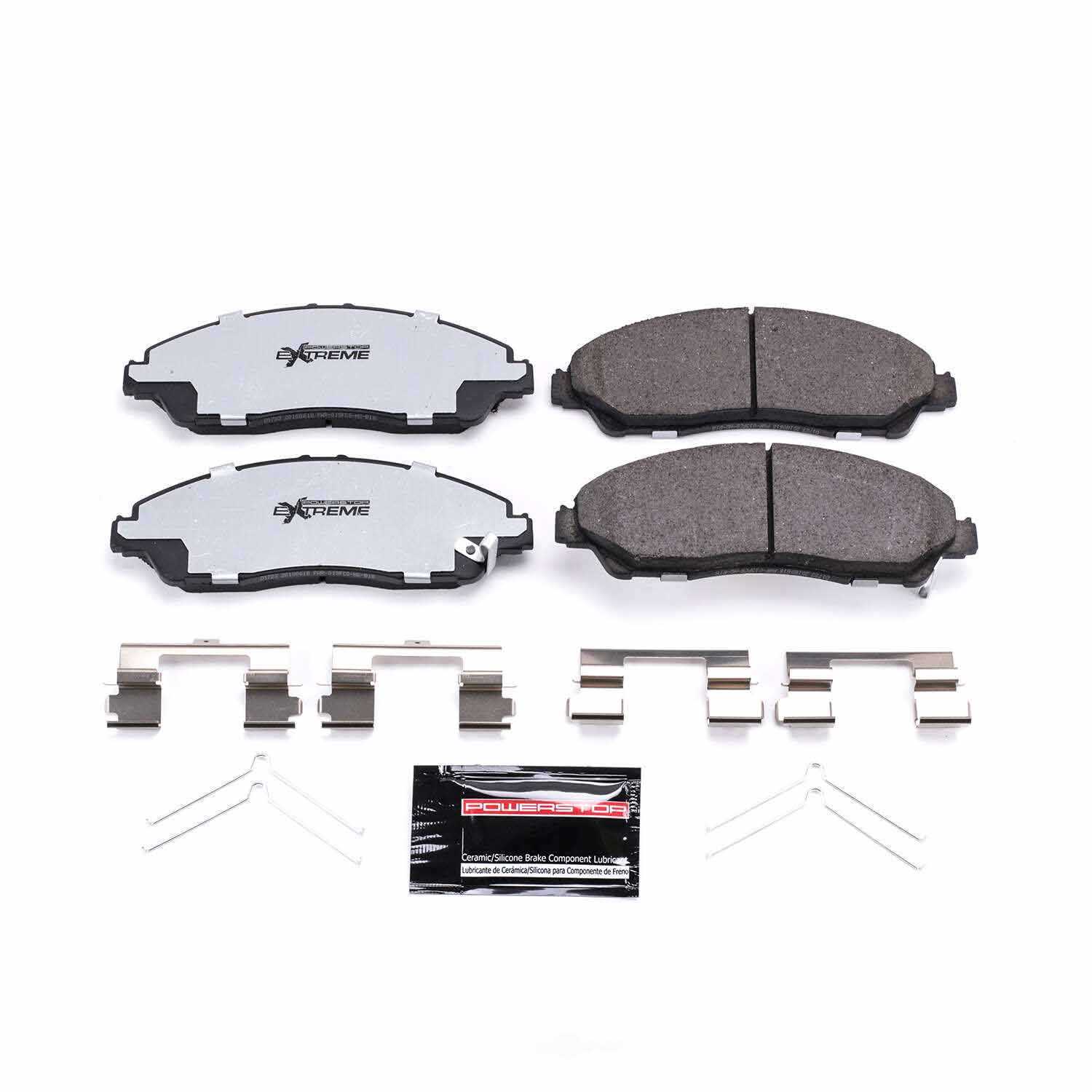 POWER STOP - Power Stop - Front Z36 Truck and SUV Carbon-Fiber Ceramic Brake Pads wit (Front) - PWS Z36-1723
