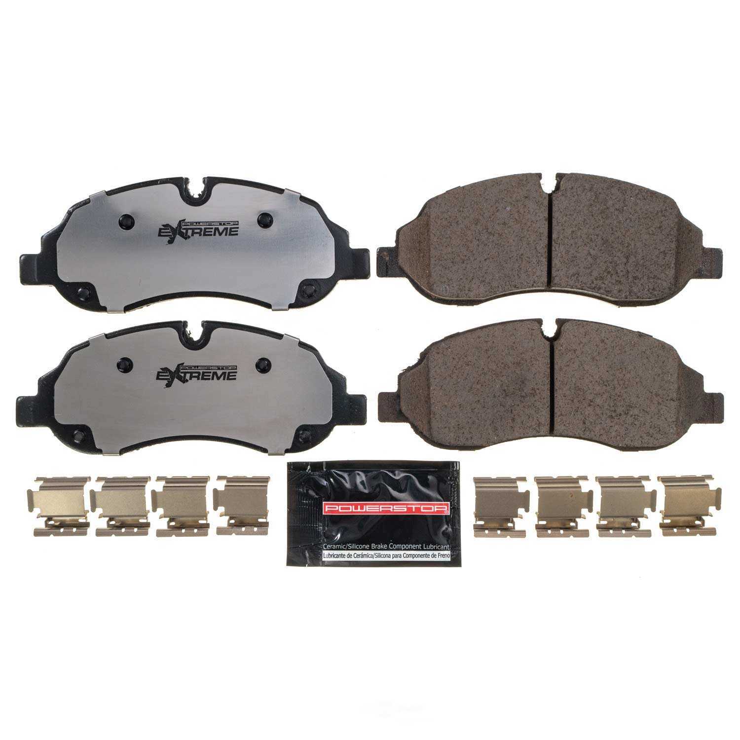 POWER STOP - Power Stop - Front Z36 Truck and SUV Carbon-Fiber Ceramic Brake Pads wit (Front) - PWS Z36-1774
