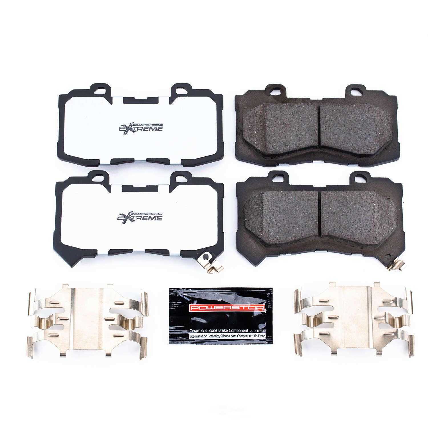 POWER STOP - Power Stop - Front Z36 Truck and SUV Carbon-Fiber Ceramic Brake Pads wit (Front) - PWS Z36-1802