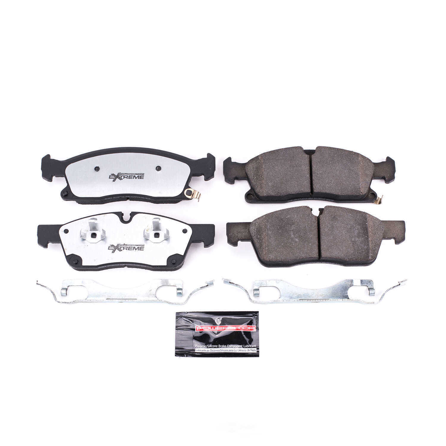 POWER STOP - Power Stop - Front Z36 Truck and SUV Carbon-Fiber Ceramic Brake Pads wit (Front) - PWS Z36-1904