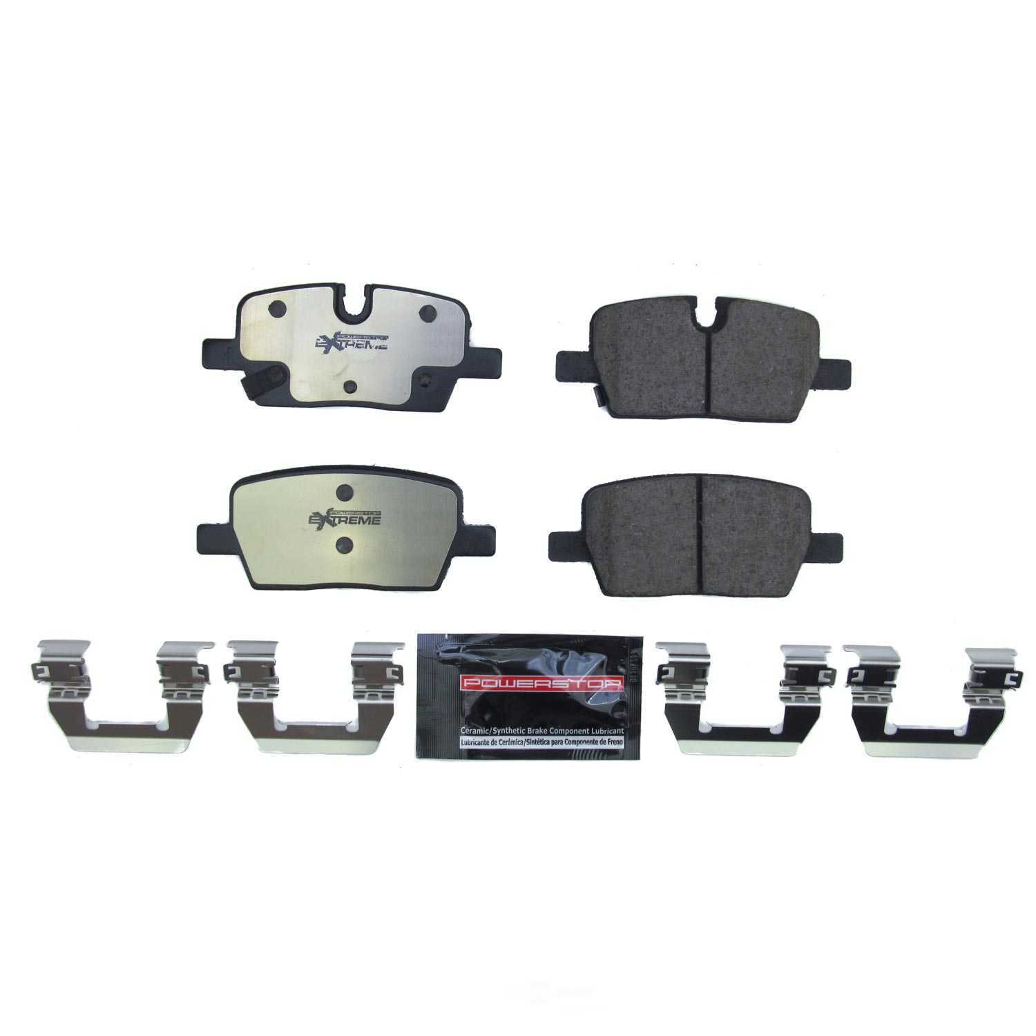 POWER STOP - Power Stop - Rear Z36 Truck and SUV Carbon-Fiber Ceramic Brake Pads with (Rear) - PWS Z36-2303