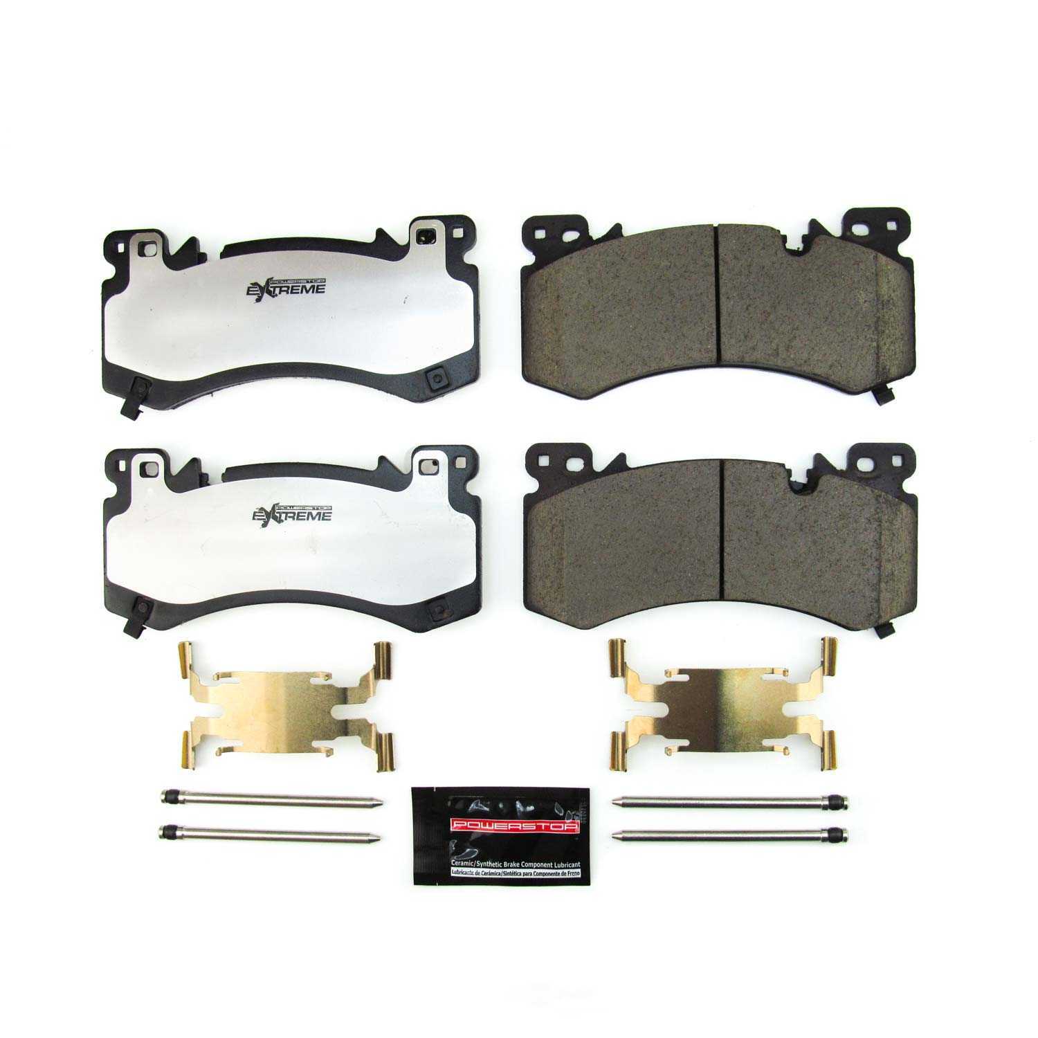 POWER STOP - Power Stop - Front Z36 Truck and SUV Carbon-Fiber Ceramic Brake Pads wit (Front) - PWS Z36-2407