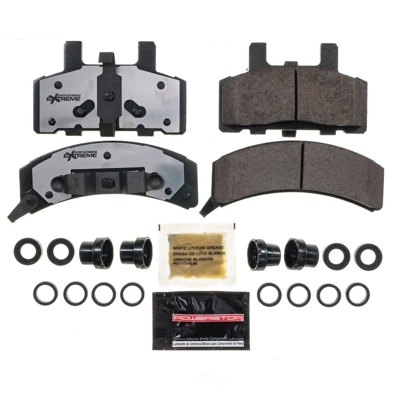 POWER STOP - Power Stop - Front Z36 Truck and SUV Carbon-Fiber Ceramic Brake Pads wit (Front) - PWS Z36-369