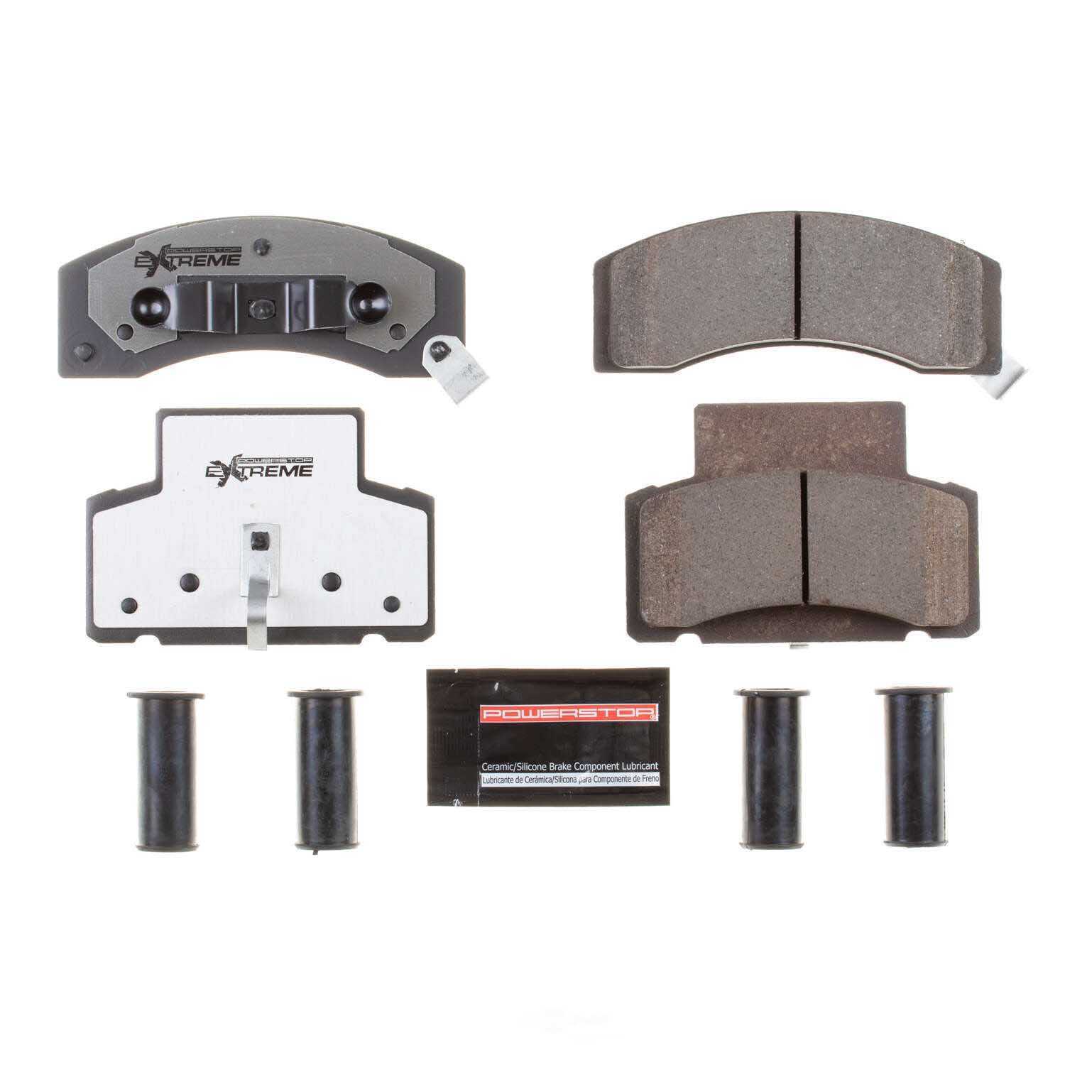 POWER STOP - Power Stop - Front Z36 Truck and SUV Carbon-Fiber Ceramic Brake Pads wit (Front) - PWS Z36-459