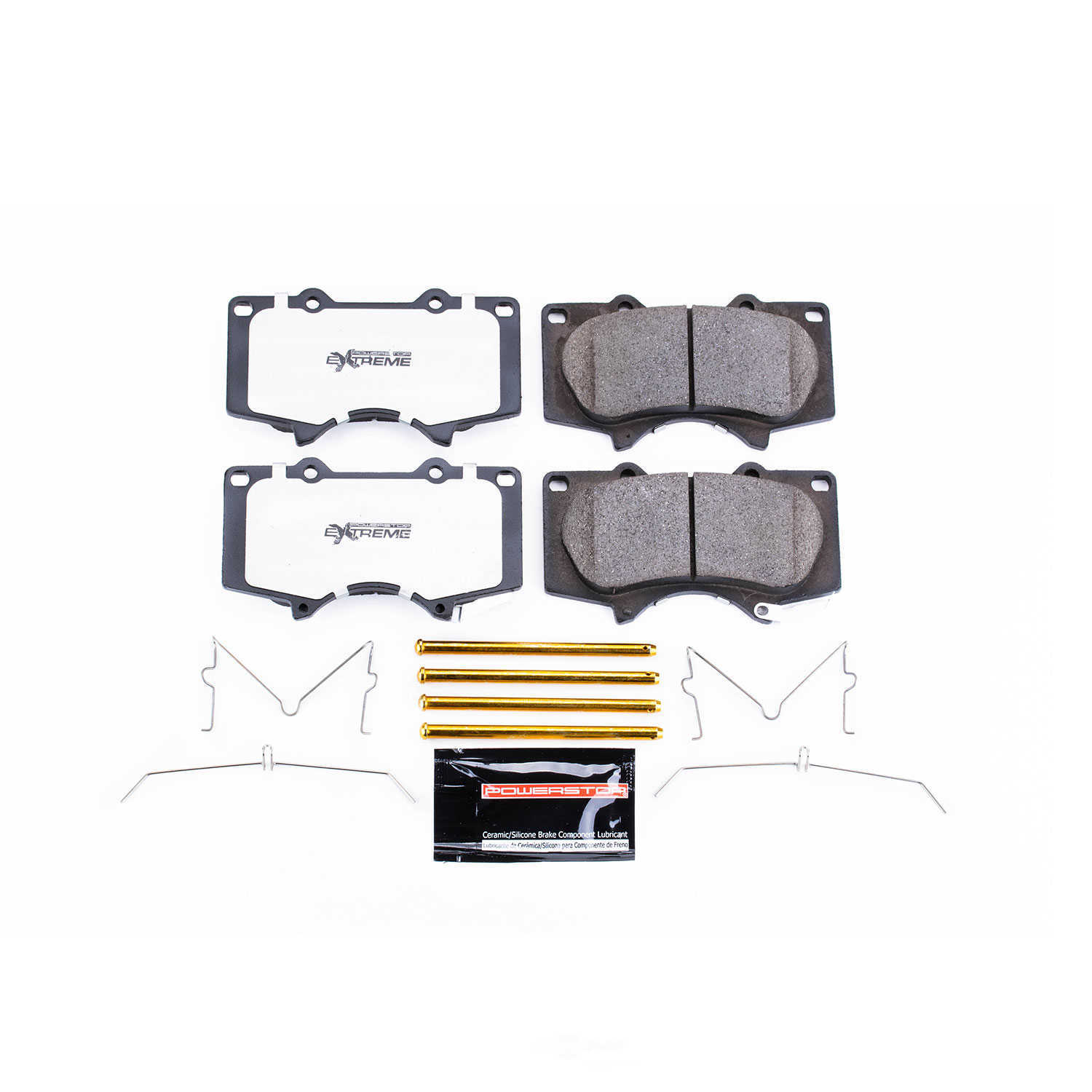 POWER STOP - Power Stop - Front Z36 Truck and SUV Carbon-Fiber Ceramic Brake Pads wit - PWS Z36-976B