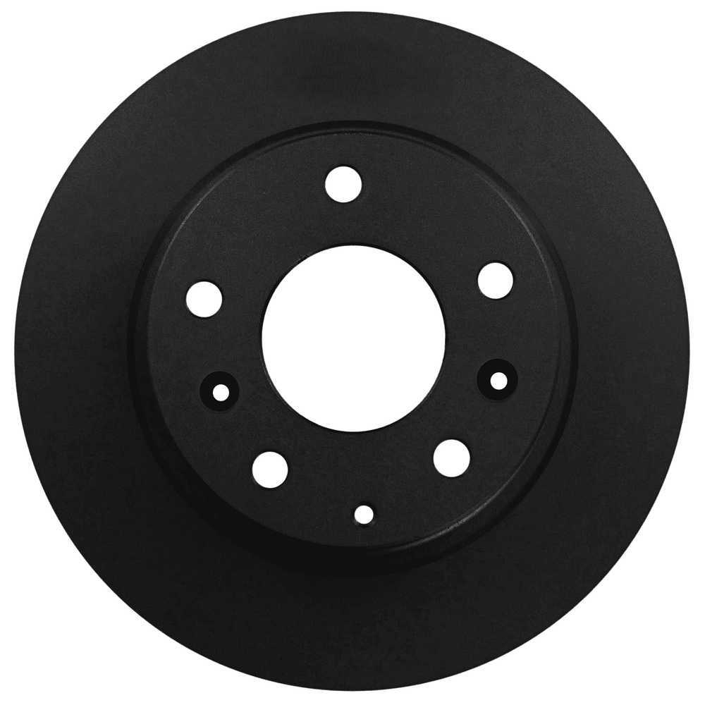 QAP BLACK SERIES HIGH CARBON ROTOR/DRUM 6612053B — Rear Disc Brake Rotor