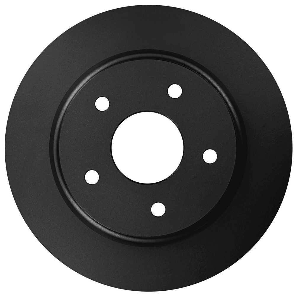 QAP BLACK SERIES HIGH CARBON ROTOR/DRUM 661818B — Rear Disc Brake Rotor