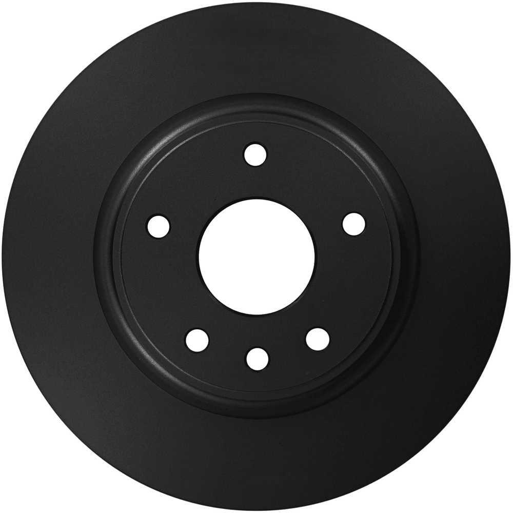 QAP BLACK SERIES HIGH CARBON ROTOR/DRUM 661964B — Rear Disc Brake Rotor