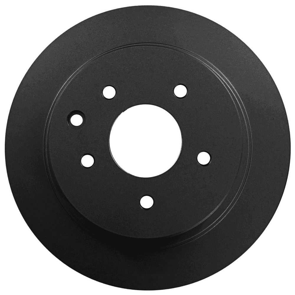 QAP BLACK SERIES HIGH CARBON ROTOR/DRUM 661514B — Rear Disc Brake Rotor