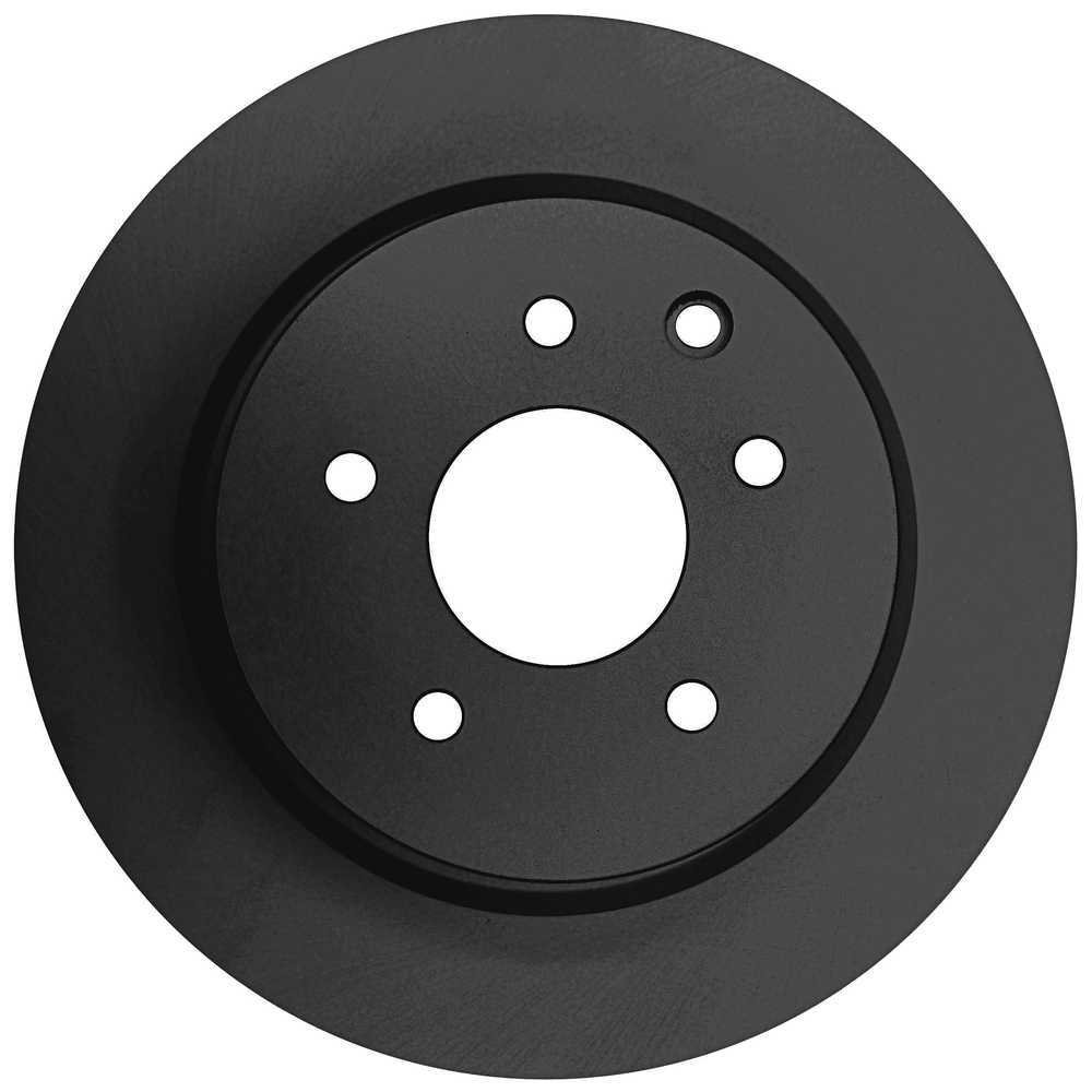 QAP BLACK SERIES HIGH CARBON ROTOR/DRUM 6621044B — Rear Disc Brake Rotor