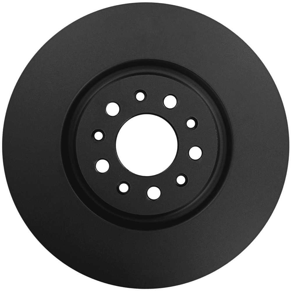 QAP BLACK SERIES HIGH CARBON ROTOR/DRUM 6621622B — Front Disc Brake Rotor