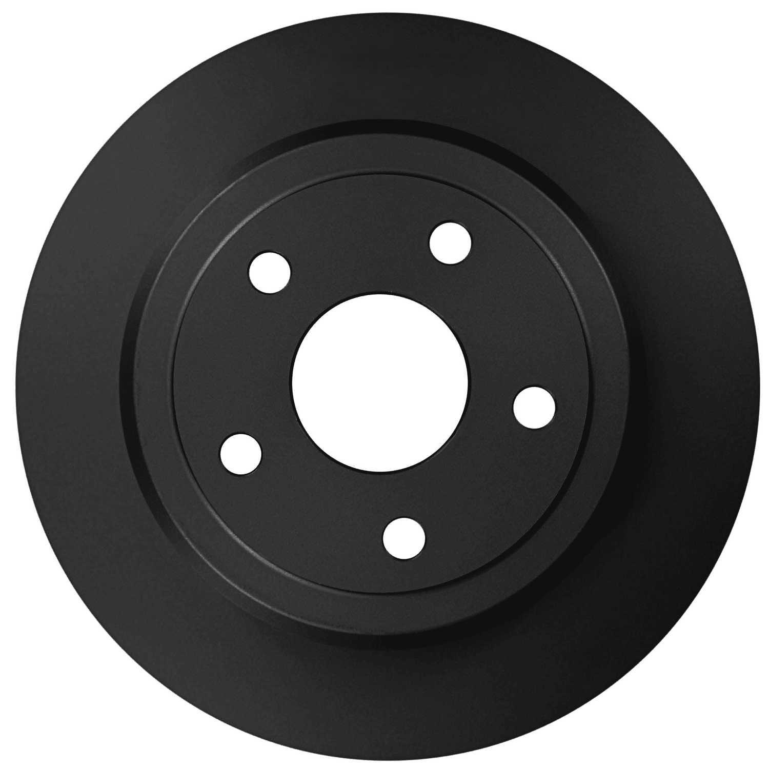 QAP BLACK SERIES HIGH CARBON ROTOR/DRUM 661938B — Disque de frein arrière