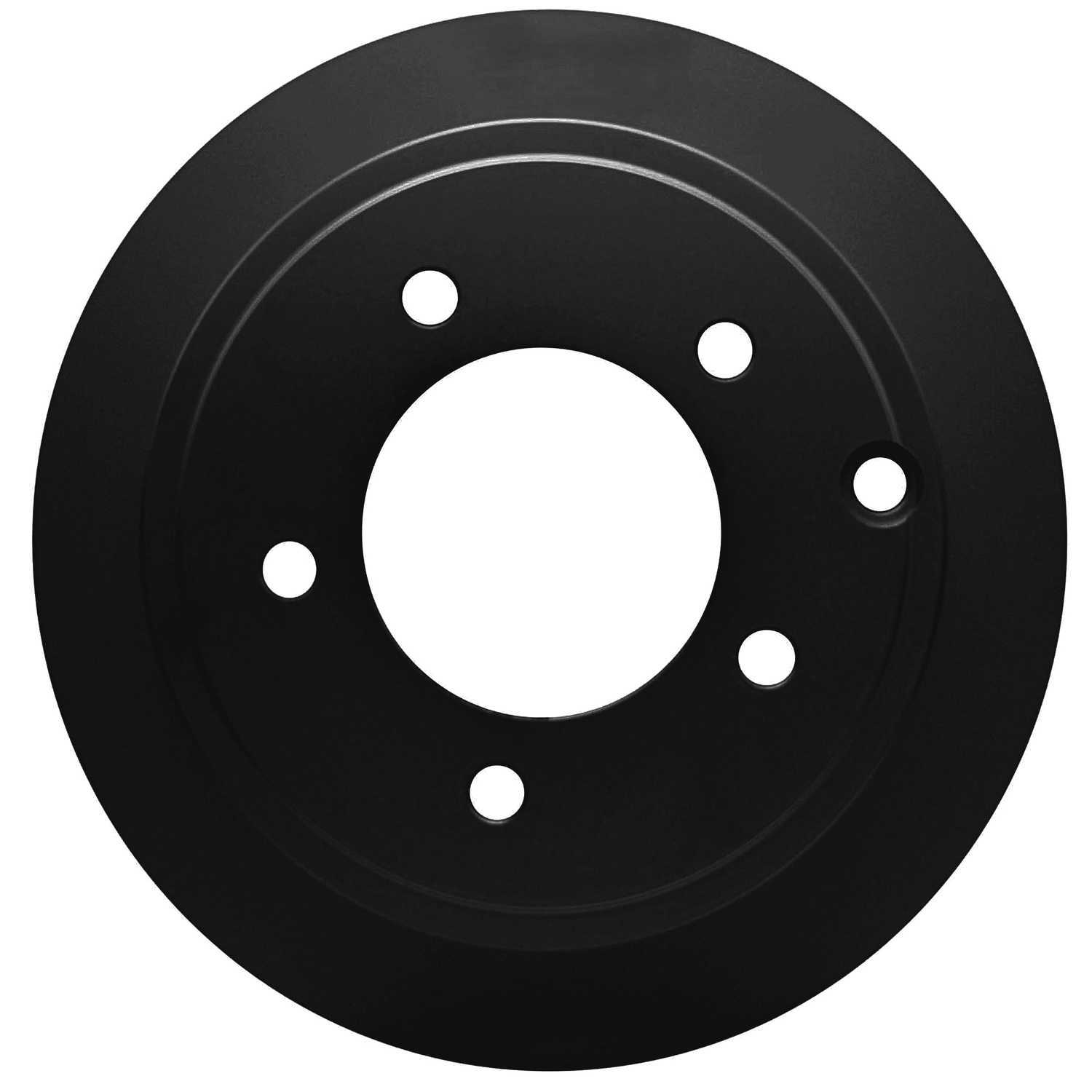 QAP BLACK SERIES HIGH CARBON ROTOR/DRUM 661759B — Rear Disc Brake Rotor