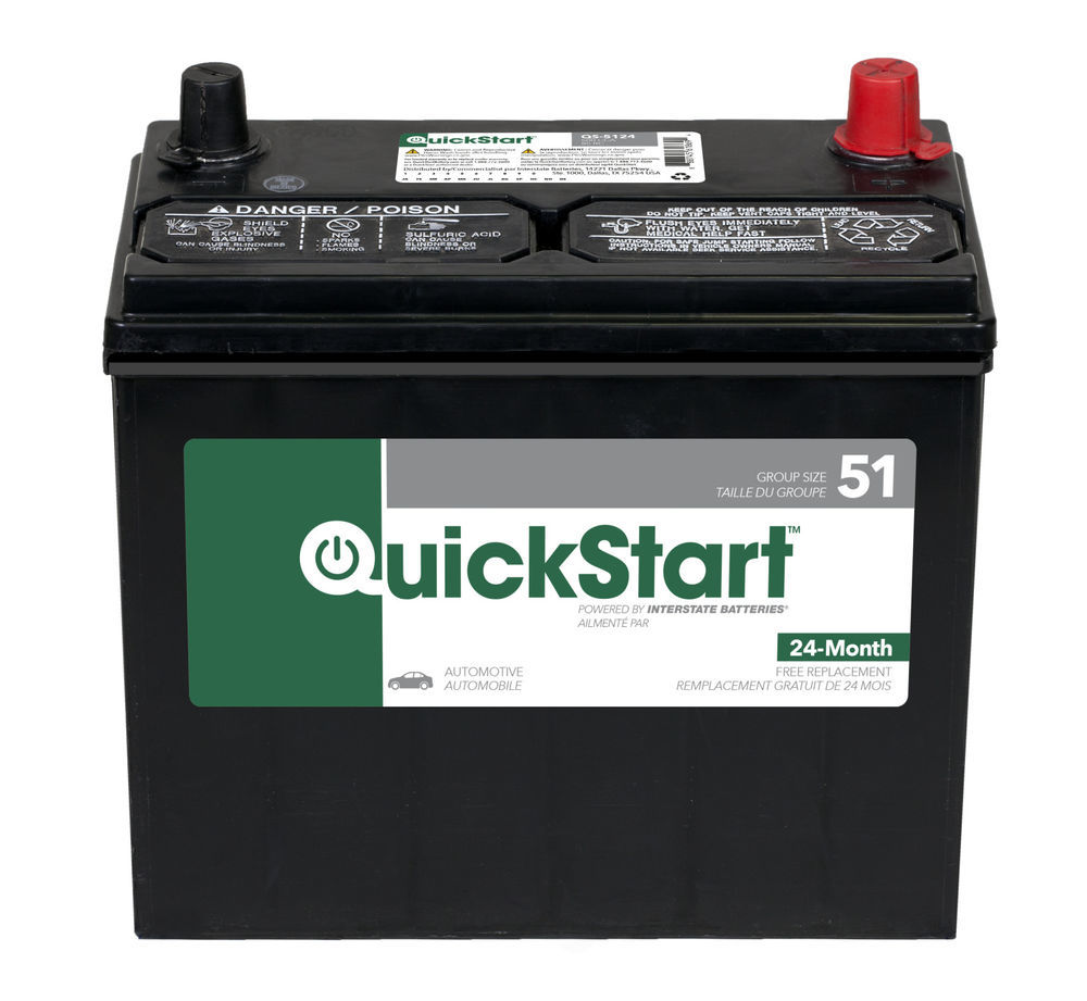 QUICKSTART BATTERIES QS5124 — Batterie de véhicule