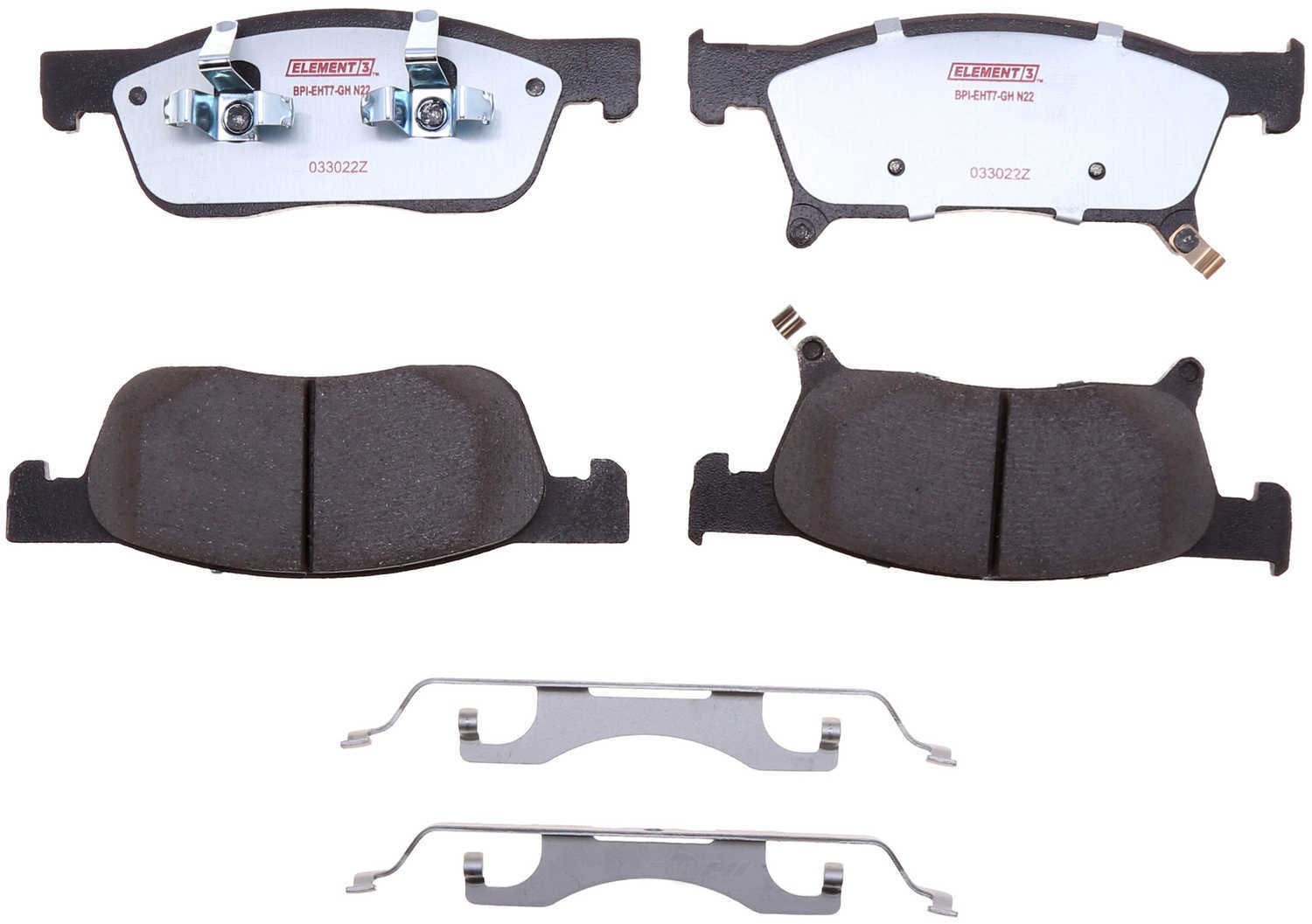 Kit de plaquettes de frein hybrides Raybestos Element3