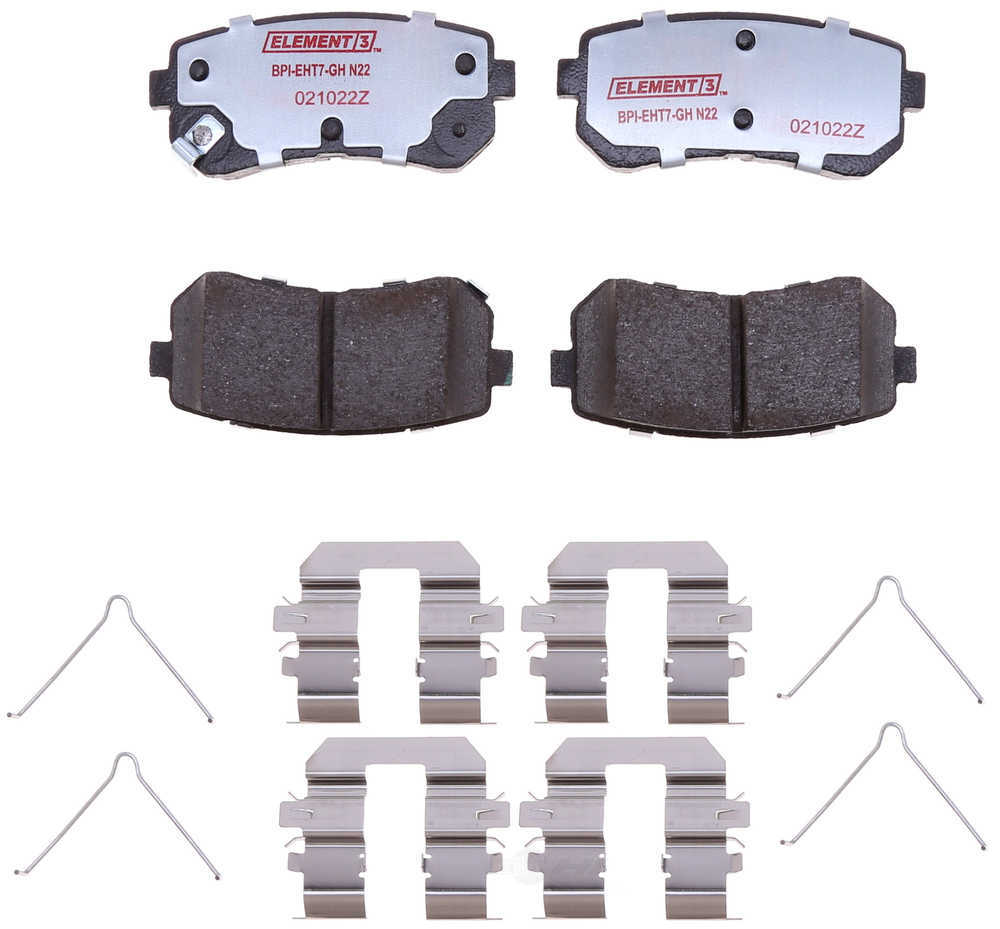 Kit de plaquettes de frein hybrides Raybestos Element3