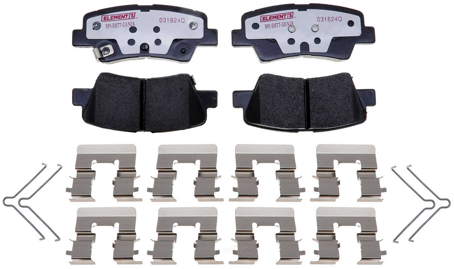 Kit de plaquettes de frein hybrides Raybestos Element3
