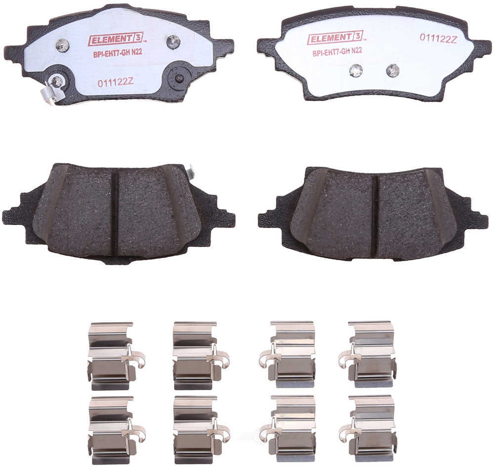 Kit de plaquettes de frein hybrides Raybestos Element3