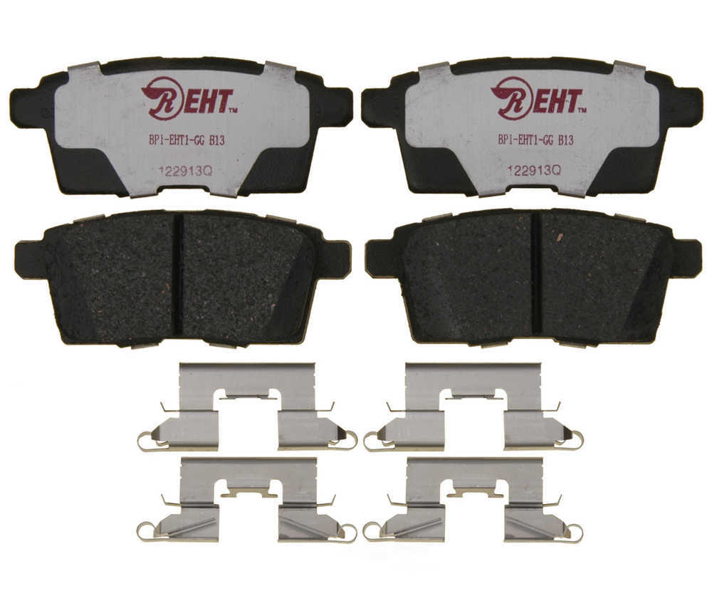 RAYBESTOS - Element3 Hybrid Technology Disc Brake Pad Set (Rear) - RAY EHT1259H