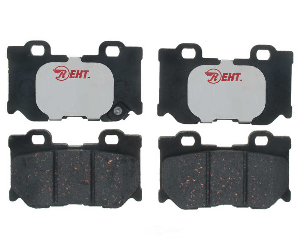 RAYBESTOS - Element3; Hybrid Technology Brake Pad Set (Rear) - RAY EHT1347