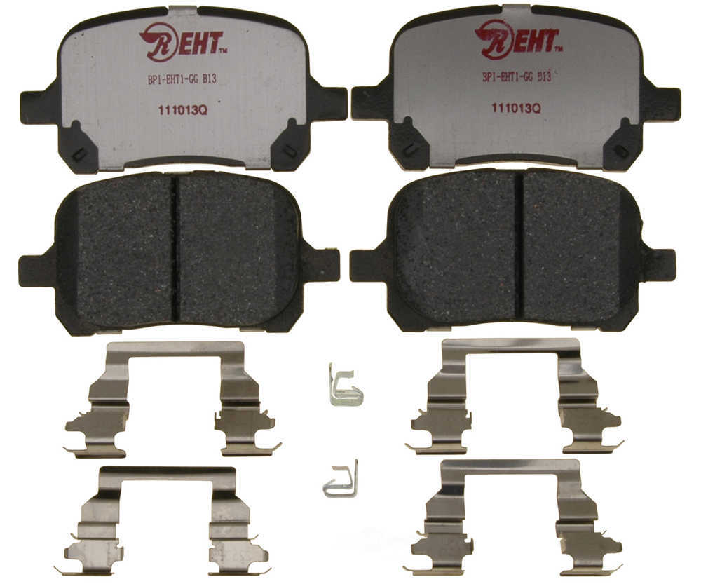 RAYBESTOS - Element3 Hybrid Technology Disc Brake Pad Set (Front) - RAY EHT707H